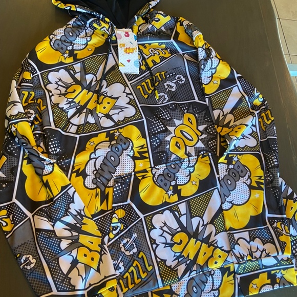 Oh Snap by Drill Clothing Co. Pop Graphic Hoodie size L - Picture 2 of 3